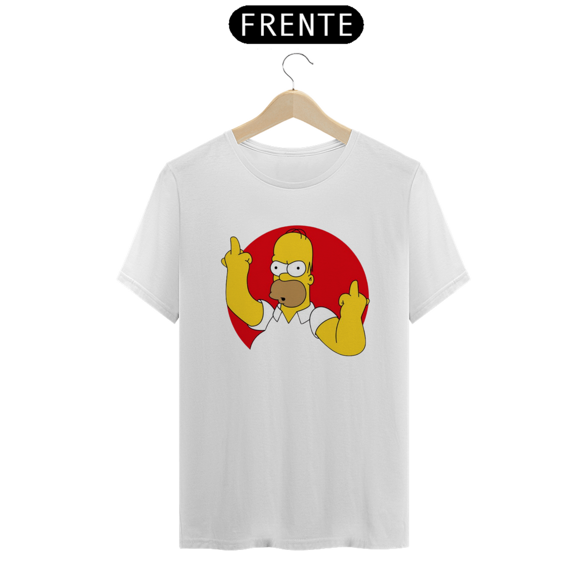 Nome do produto: Camiseta Classica Os Simpsons - Homer F#