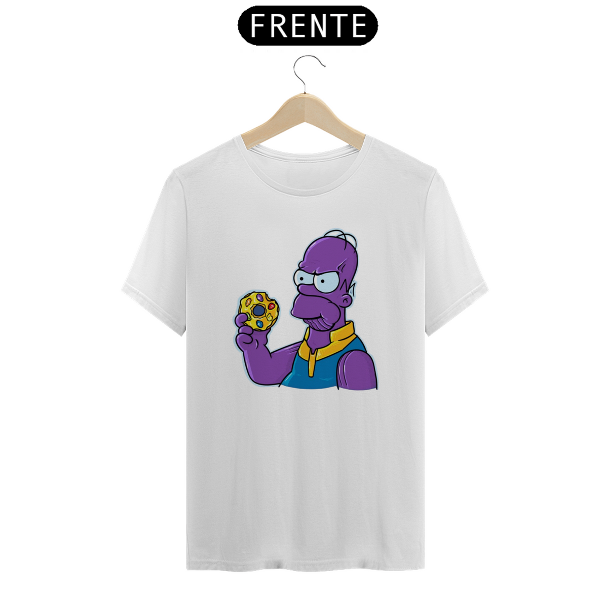 Nome do produto: Camiseta Classica Os Simpsons - Thanos Simpson