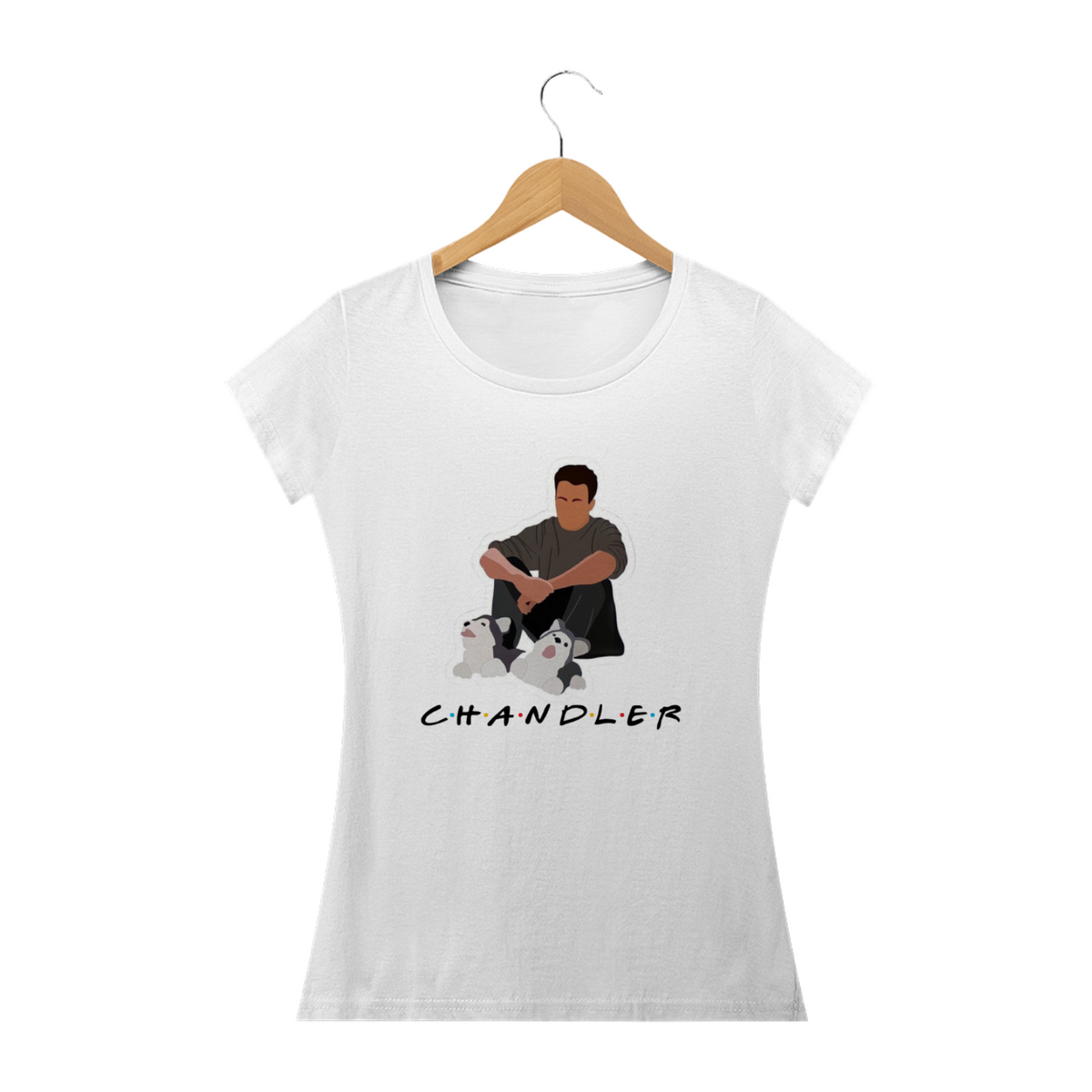 Nome do produto: Camiseta Feminina - Friends Chandler
