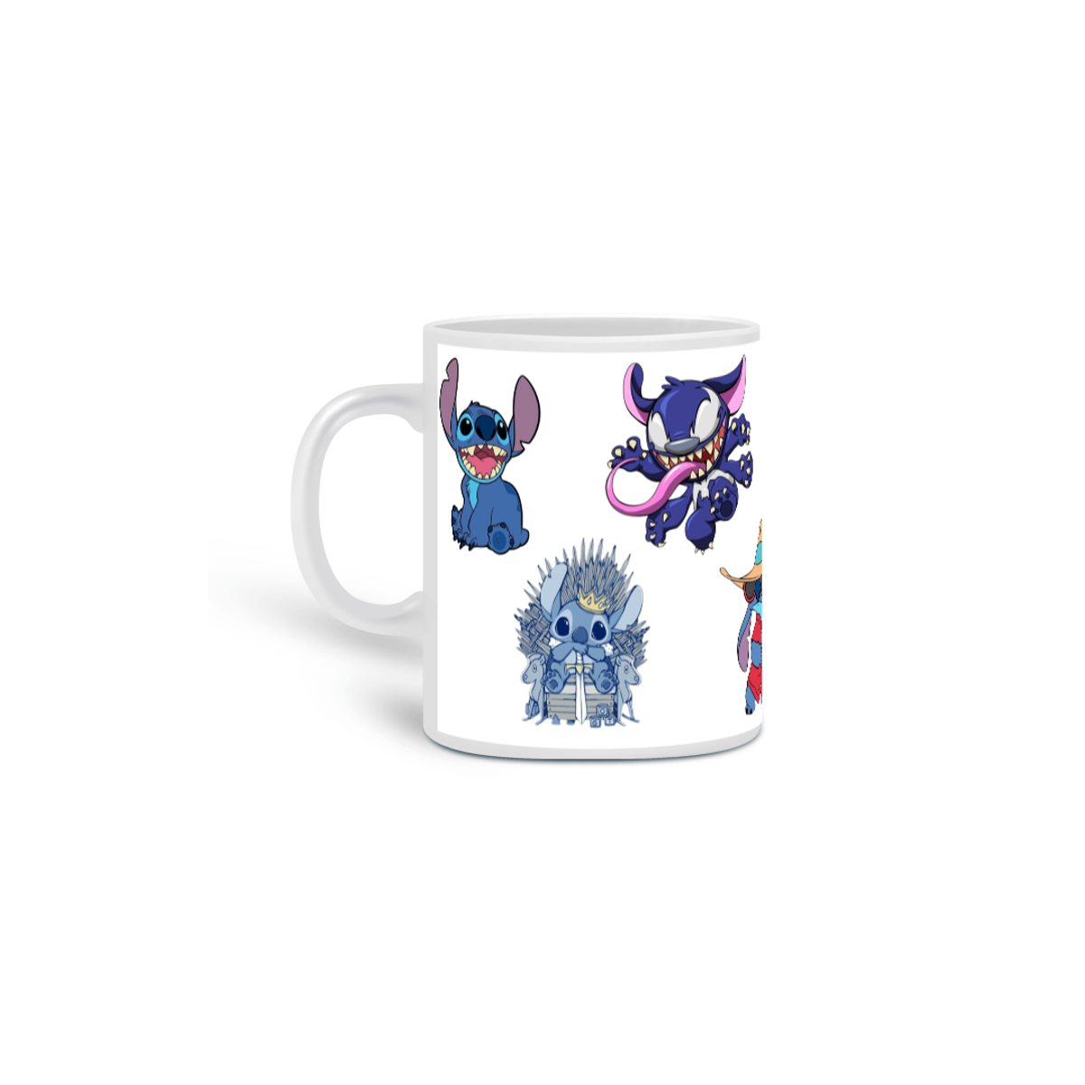 Nome do produto: Caneca Stitch - Personagens 2