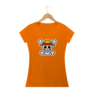 Nome do produtoCamiseta Feminina One Piece - Caveira