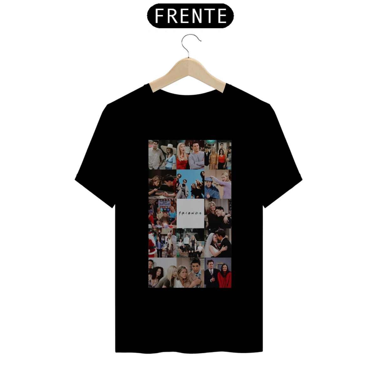 Nome do produto: Camiseta Classica - Friends (imagem)