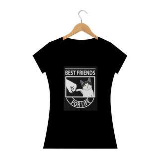 Nome do produtoCamiseta Feminina Cats - Best Friends