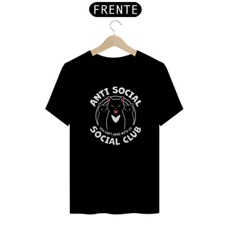 Camiseta Classica Cats - Anti Social