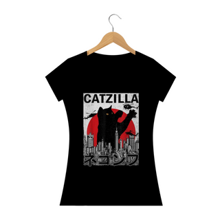 Nome do produtoCamiseta Feminina Cats - Catzilla