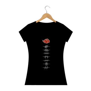 Camiseta Feminina Naruto - Akatsuki