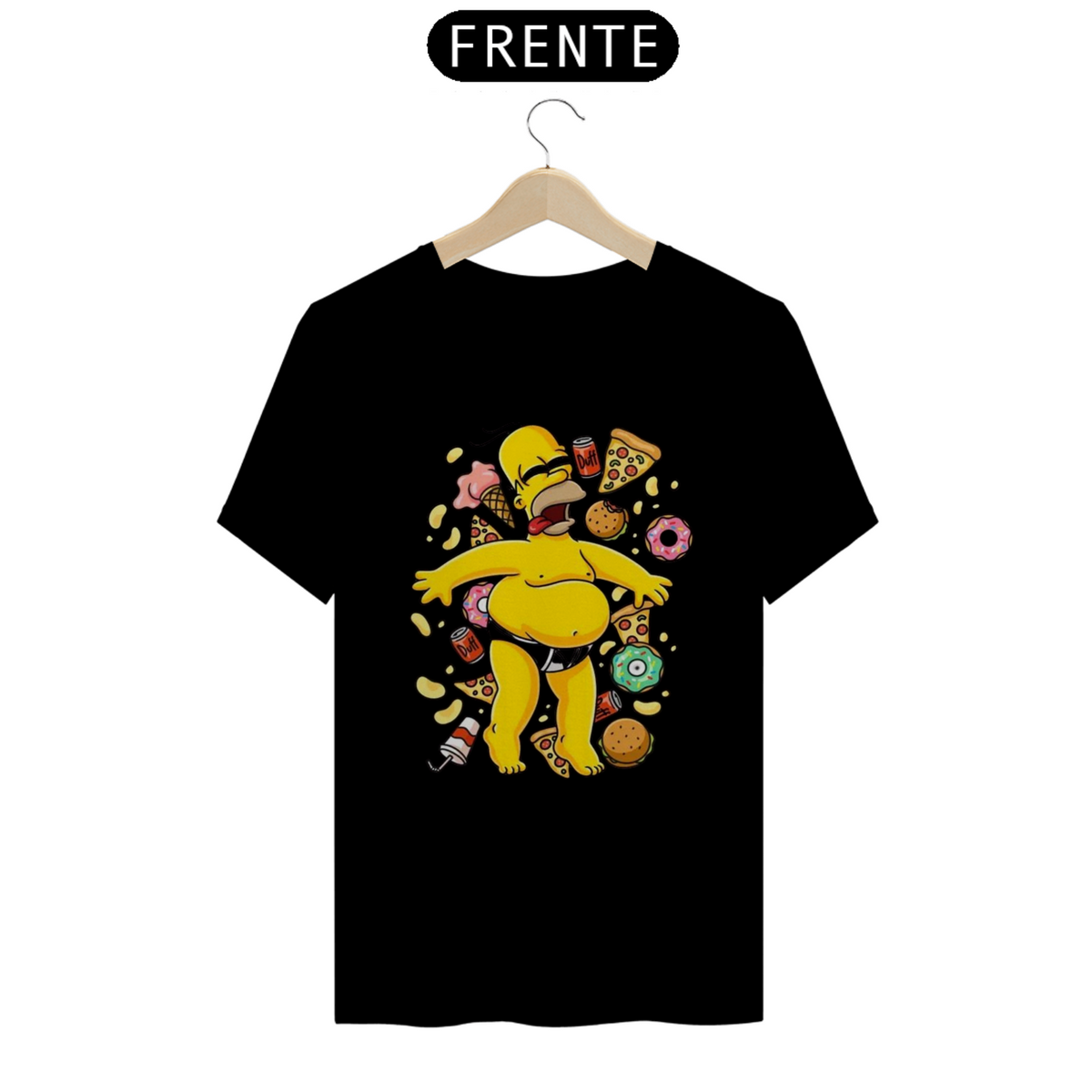 Nome do produto: Camiseta Classica Os Simpsons - Homer
