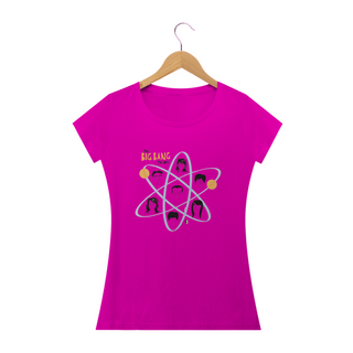 Nome do produtoCamiseta Feminina - The Big Bang Theory (Elenco 2)