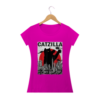 Nome do produtoCamiseta Feminina Cats - Catzilla