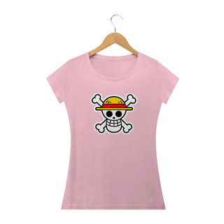 Nome do produtoCamiseta Feminina One Piece - Caveira