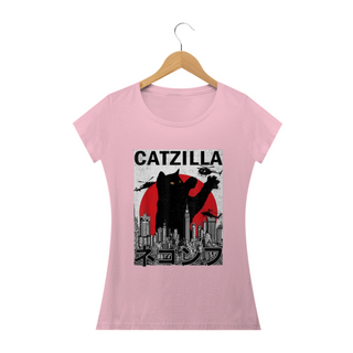 Nome do produtoCamiseta Feminina Cats - Catzilla