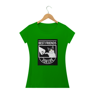 Nome do produtoCamiseta Feminina Cats - Best Friends