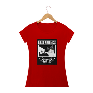 Nome do produtoCamiseta Feminina Cats - Best Friends