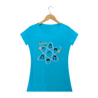 Nome do produtoCamiseta Feminina - The Big Bang Theory (Elenco 2)