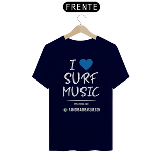 Nome do produtoCamiseta I Love Surf Music 2 - Color - Ref 108