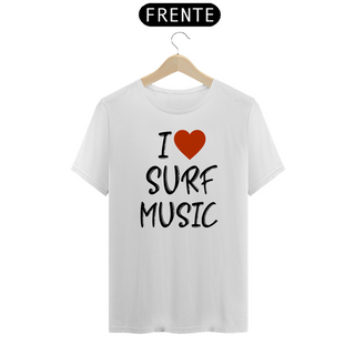 Nome do produtoCamiseta I Love Surf Music - Ref 105