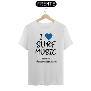 Nome do produtoCamiseta I Love Surf Music 2 - Ref 107