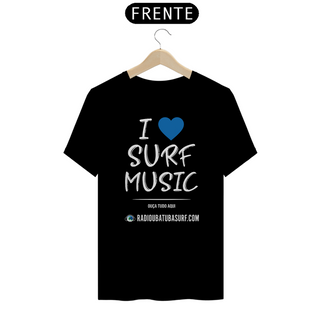 Nome do produtoCamiseta I Love Surf Music 2 - Color - Ref 108