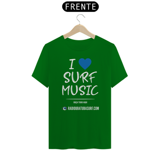 Nome do produtoCamiseta I Love Surf Music 2 - Color - Ref 108