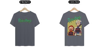 Nome do produtoCamiseta Rick and Morty Fichados