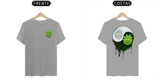 Nome do produtoCamiseta Rick and Morty yin yang