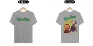 Nome do produtoCamiseta Rick and Morty Fichados