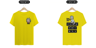 Nome do produtoCamiseta Rick and Morty Tabela periódica