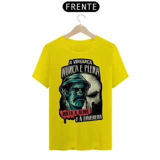 Nome do produtoCamiseta Seu Madruga A vingança nunca é plena 