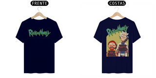 Nome do produtoCamiseta Rick and Morty Fichados