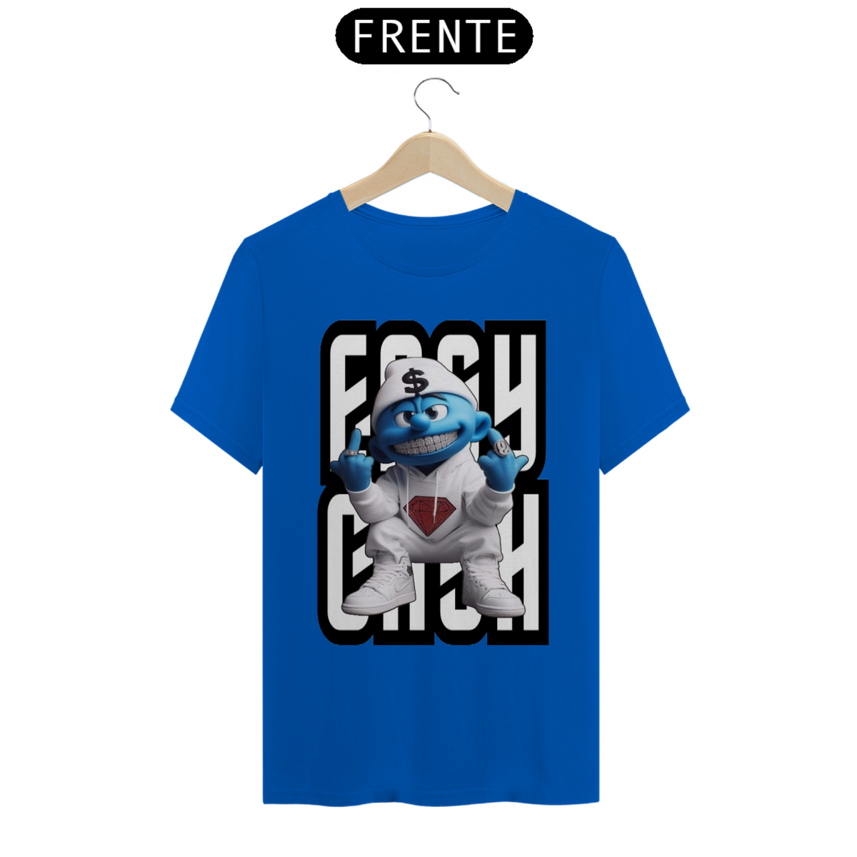 Nome do produto: Camiseta Easy Cash Smurf