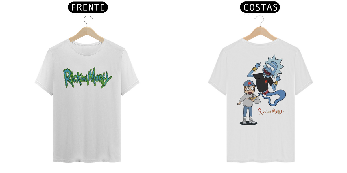 Nome do produto: Camiseta Rick and Morty lampada mágica