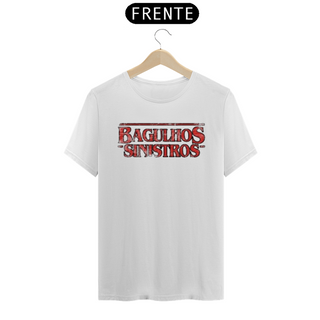 Nome do produtoCamiseta Série  Stranger Things Versão Brasil Bagulhos Sinistros