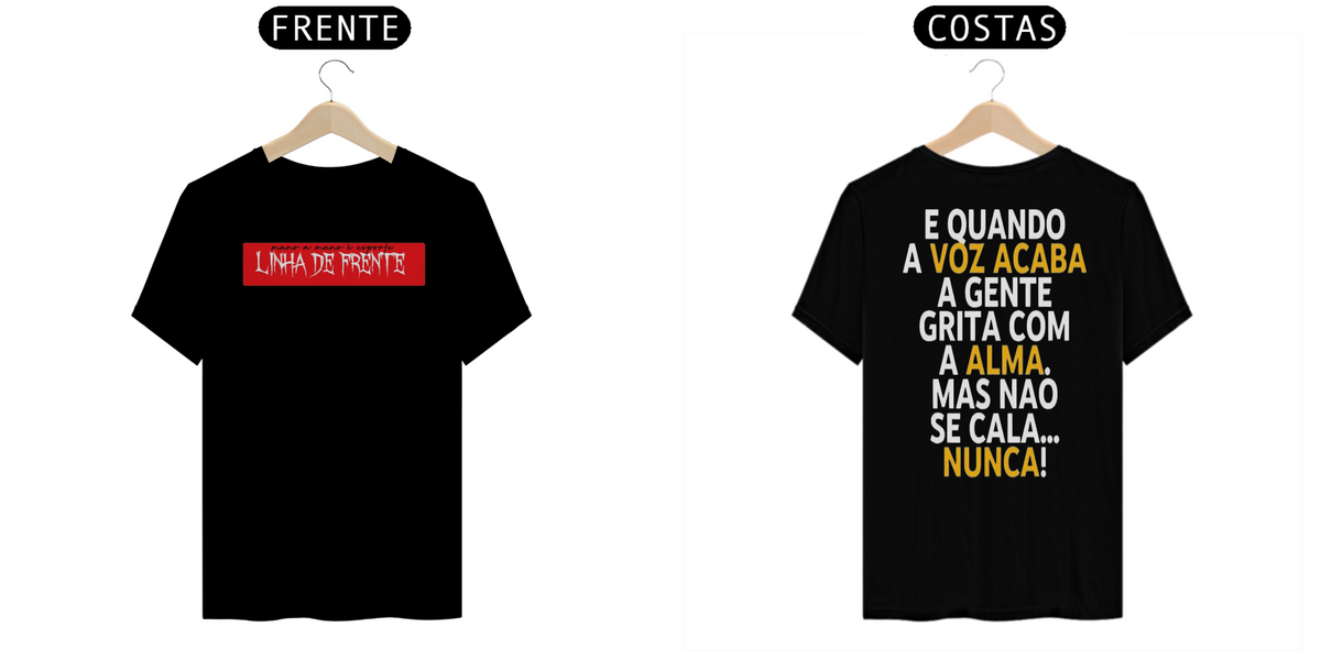 Nome do produto: Camiseta Linha de Frente Torcedor 02