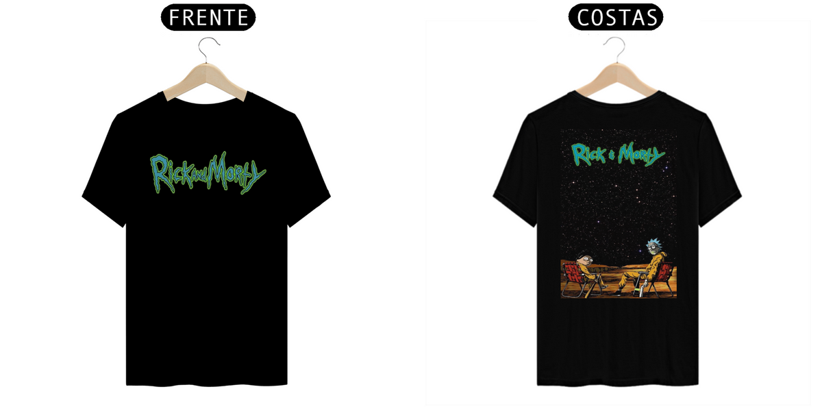 Nome do produto: Camiseta Rick and Morty 