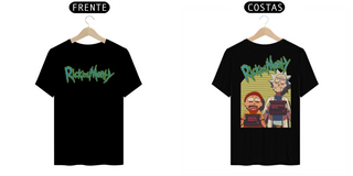 Nome do produtoCamiseta Rick and Morty Fichados