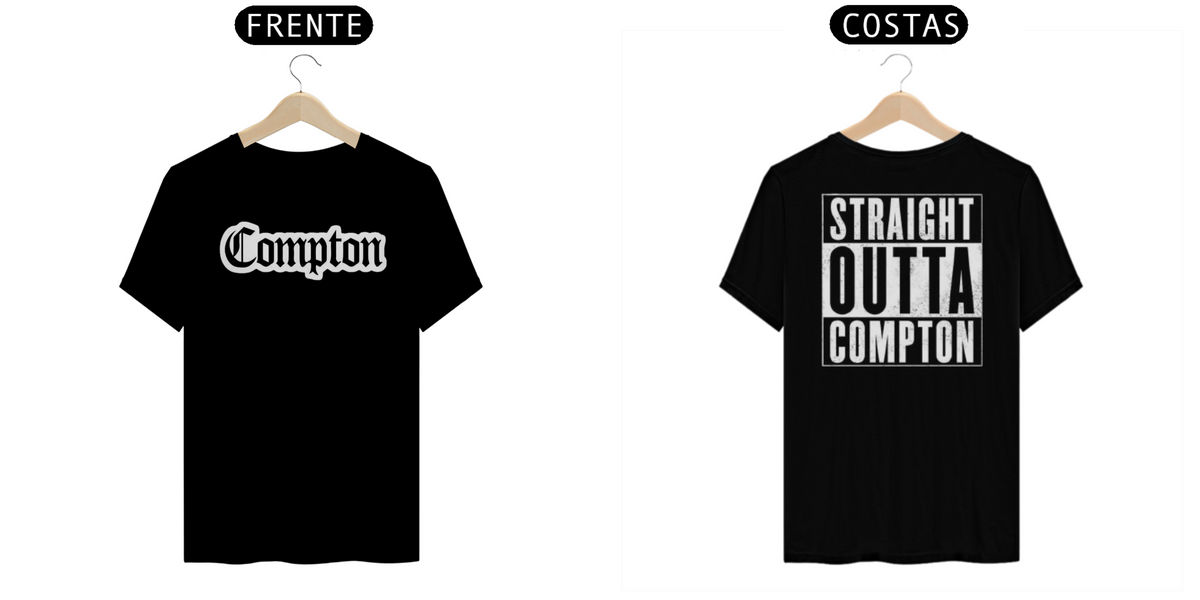 Nome do produto: Camiseta Straight Outta Compton