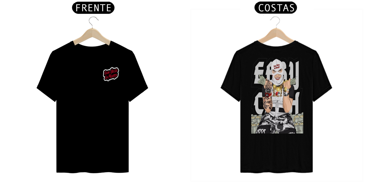 Nome do produto: Camiseta Easy Cash Anuel AA Real Hasta la Muerte