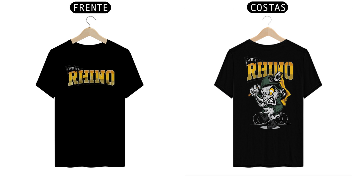 Nome do produto: Camiseta White Rhino