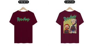 Nome do produtoCamiseta Rick and Morty Fichados