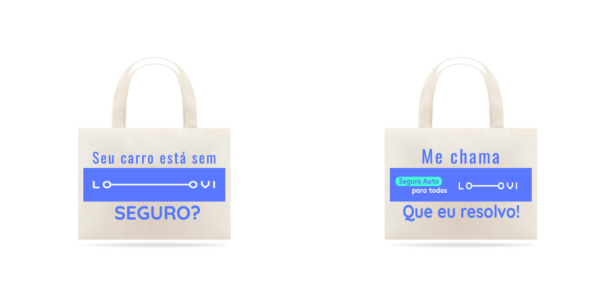 Nome do produto: EcoBag Loovi me chama