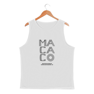 Regata Uv Masculina Macaco Preta