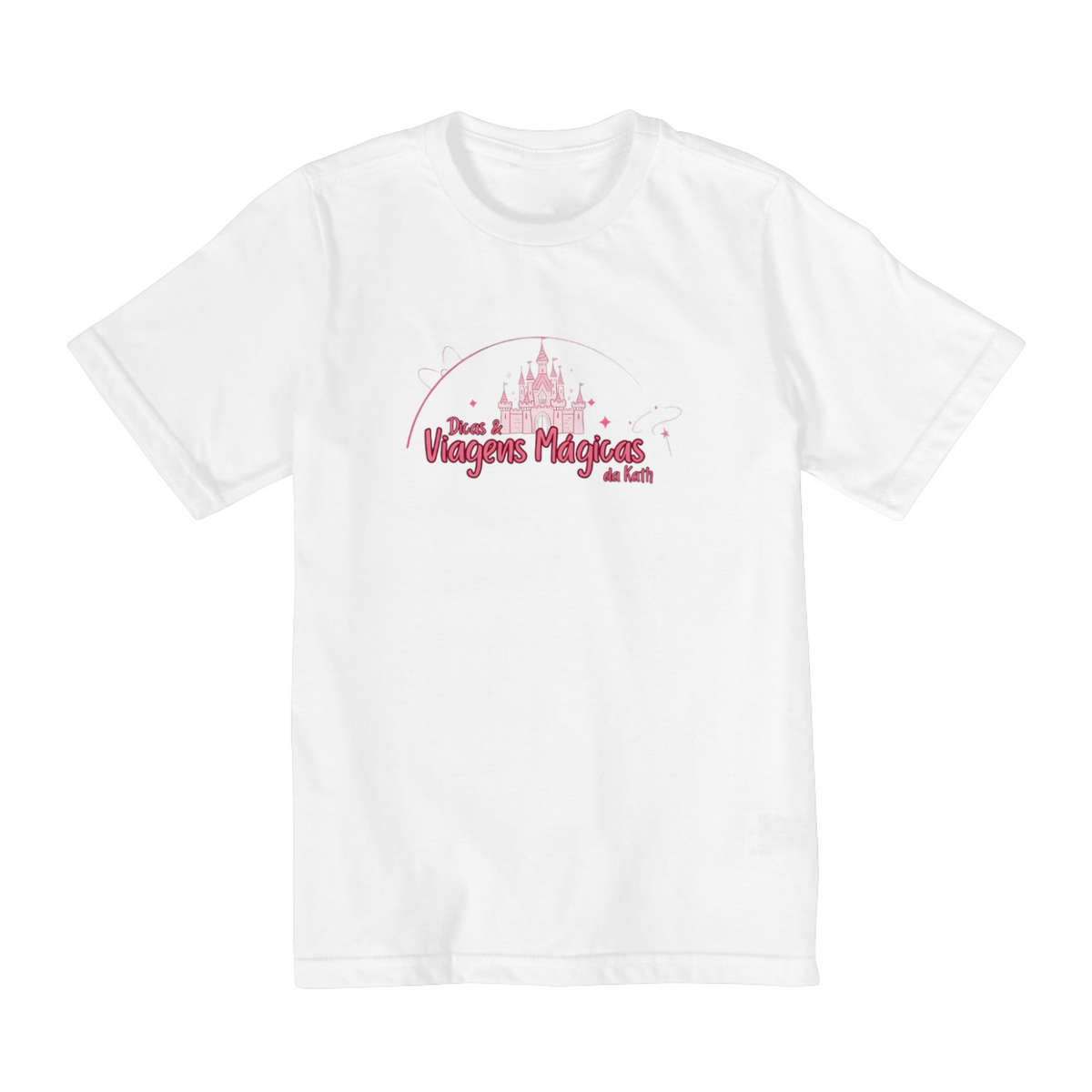 Nome do produto: Camiseta Infantil (10 a 14 anos) Viagens Mágicas