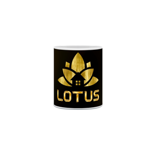 Caneca Lotus Preta
