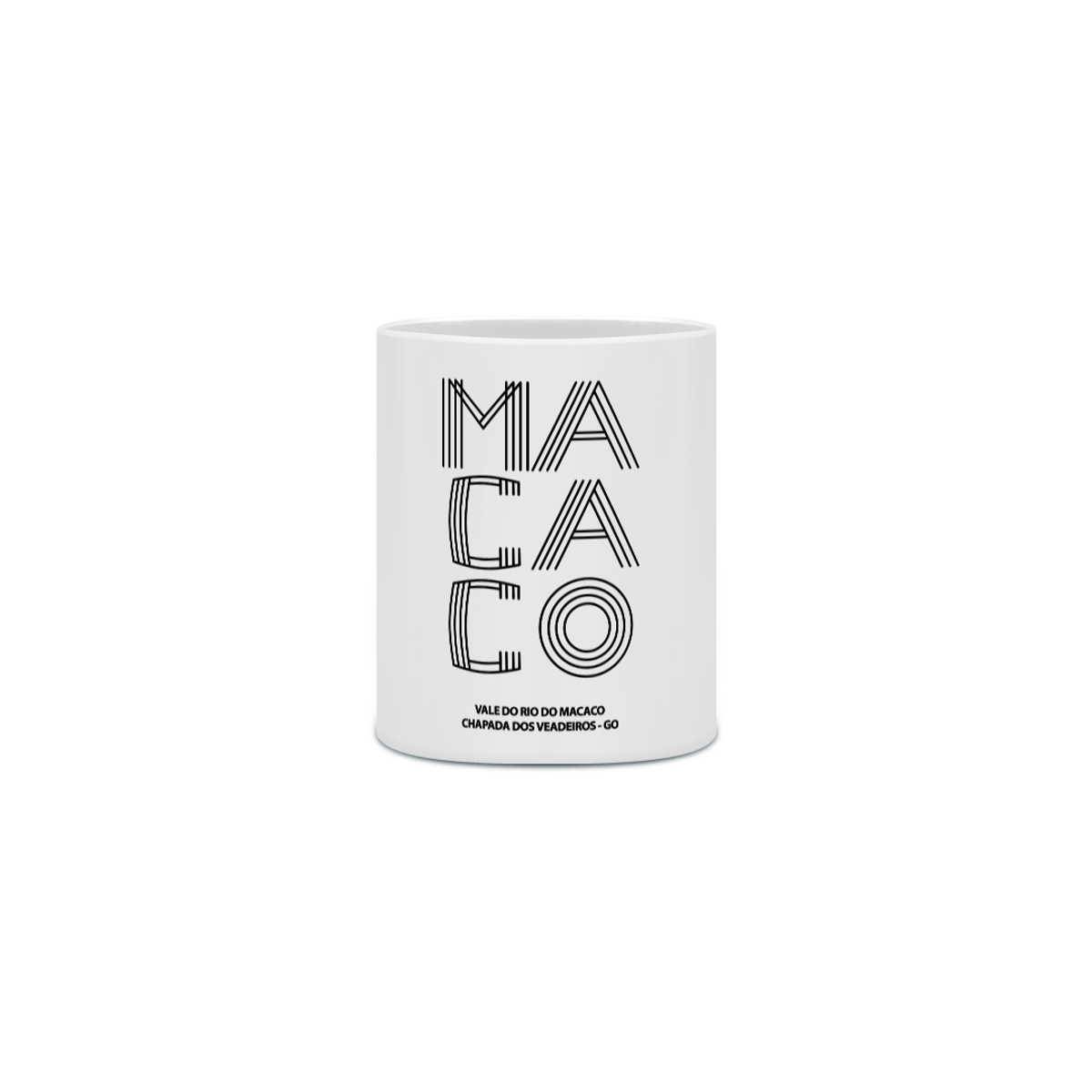 Nome do produto: Caneca Macaco 