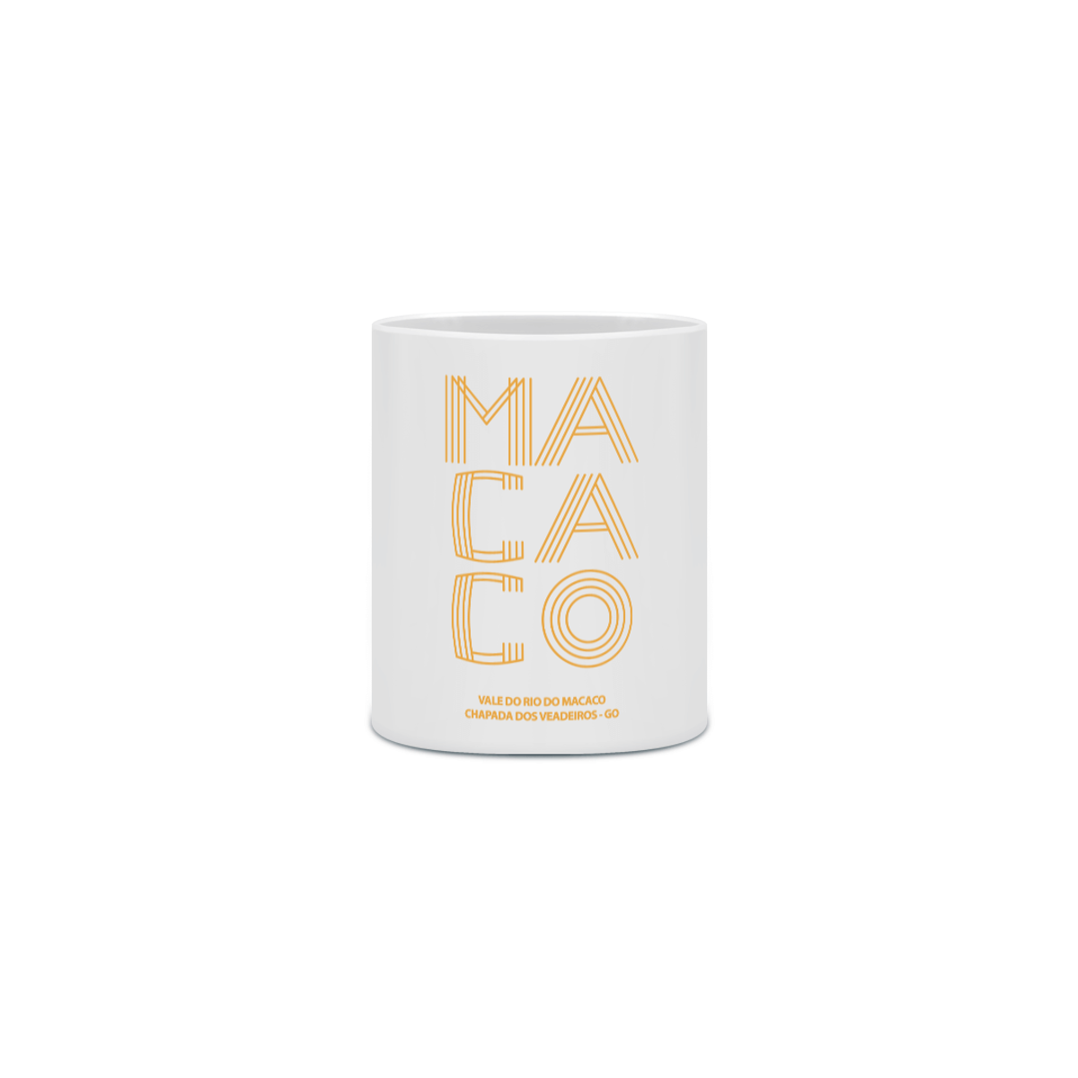 Nome do produto: Caneca Macaco 