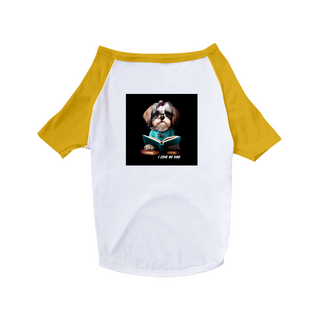 Nome do produtoShih Tzu Professor - Camisa Pet Dog - Coleção Tal Pais - Tal Patas