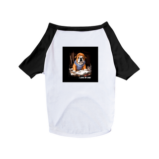 Bulldog Inglês Arquiteto - Camisa Pet Dog - Coleção Tal Pais - Tal Patas