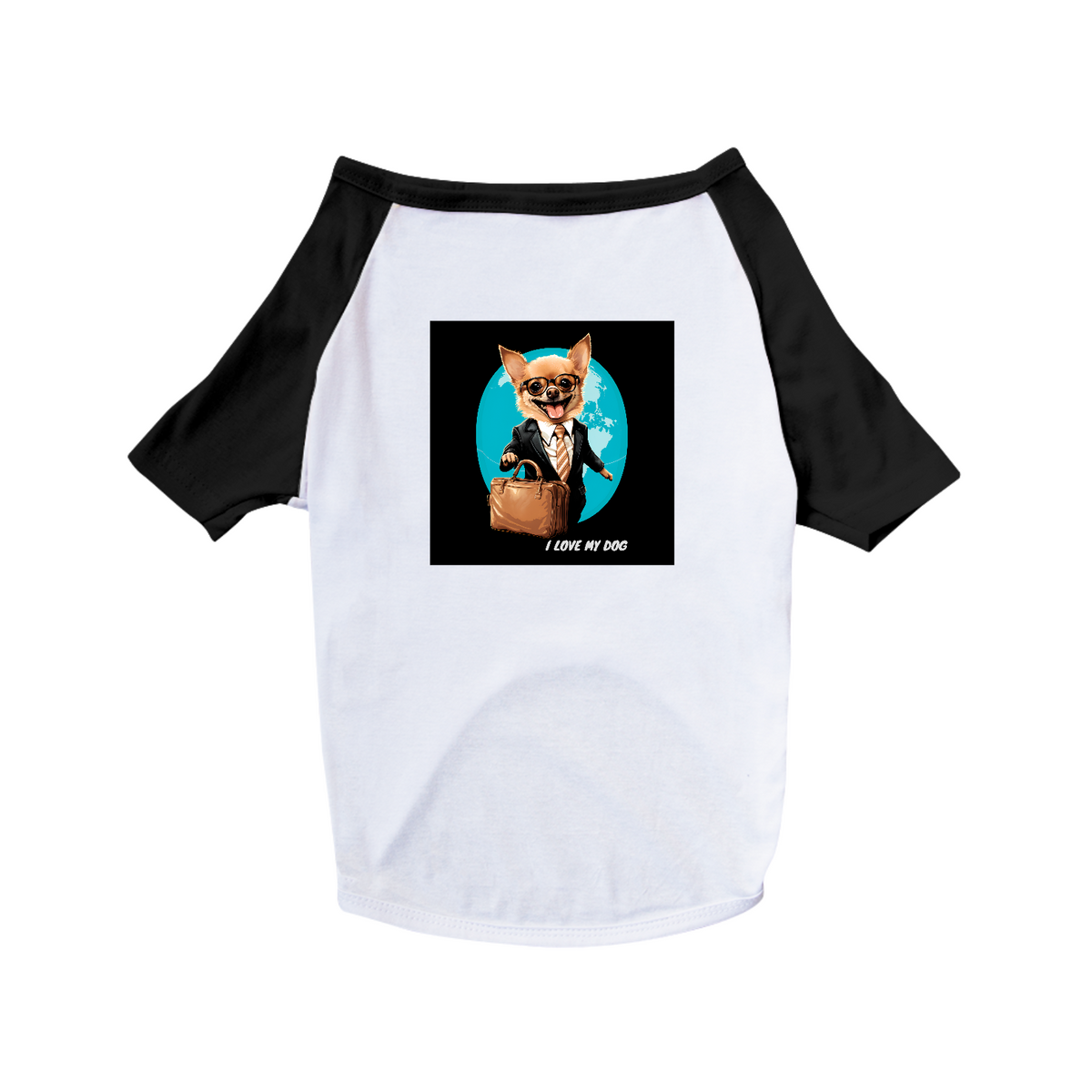 Nome do produto: Chihuahua Vendedor - Camisa Pet Dog - Coleção Tal Pais - Tal Patas