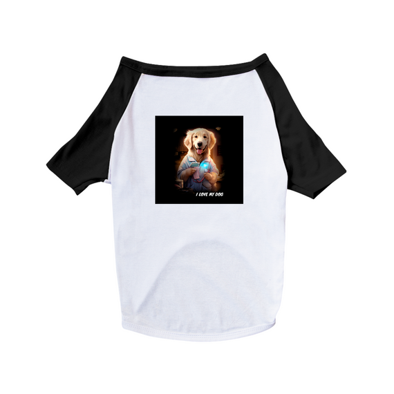 Golden Retriever Enfermeiro - Camisa Pet Dog - Coleção Tal Pais - Tal Patas
