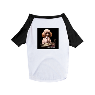 Poodle Gerente de Recursos Humanos - Camisa Pet Dog - Coleção Tal Pais - Tal Patas